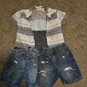 The Children's Place Blue Denim Shorts